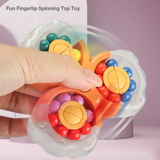 Takeer - New Fidget Spinner Magic Bean Intellectual Fingertip Finger Fidget Toy
Price 15,000tshs