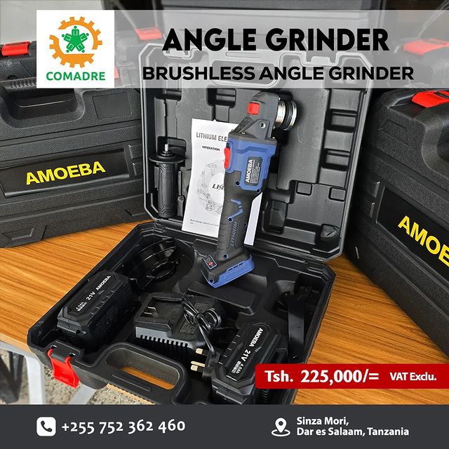 Takeer - Cordless Angle Grinder now available in stock...

Price: Tsh. 225,000/= 

Order now 
For more info regarding others follow us     

              