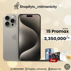 Takeer - Bidhaa Bora, Bei Nafuuu

15 Pro Max  256GB_________3,350,000

15 Pro  128GB______________2,900,000

15 Pro  256GB______________3,250,000

14 Pro Ma...