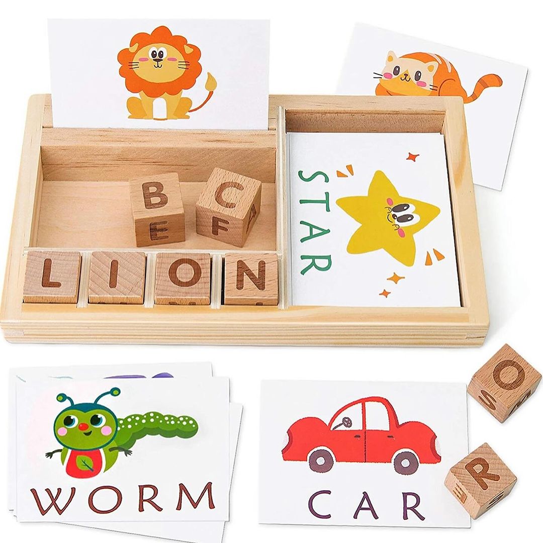 Takeer - Montessori kids Building learning Spelling Blocks
Price 25,000tshs