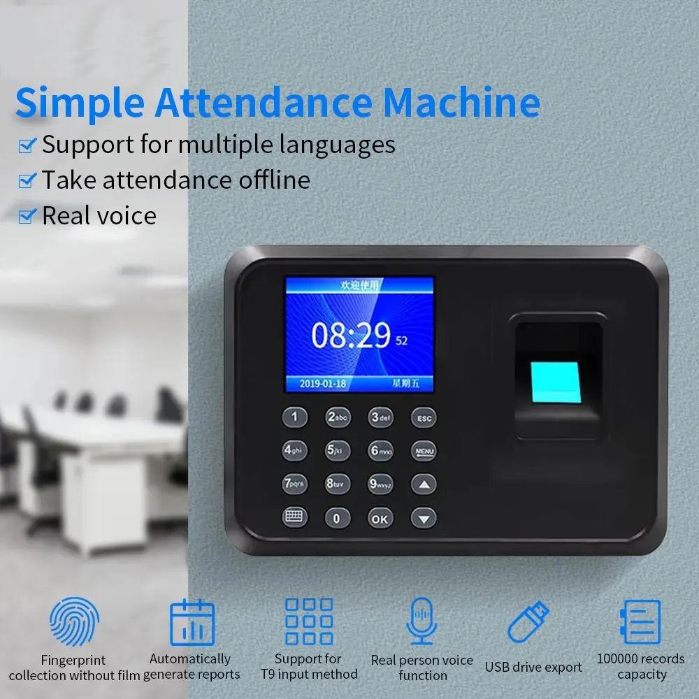 Takeer - Time Attendance in stock for Tsh. 150,000/= only.  

✔️Brand: Realand 
✔️Model: AR-FP01
✔️Display: 2.4-inch TFT color screen
✔️Verification Mode: F...