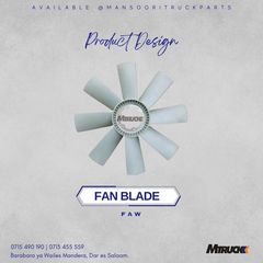 Takeer - PRODUCT NAME : FAN BLADE

BRAND : DAF/FAW
_______

AVAIALBLE 

📍: BARABARA YA WAILES MANDERA, DAR ES SALAAM
📞 : 