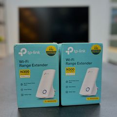 Takeer - TP-Link Wi-Fi Range Extender TL-WA850RE
N300Mbps 2.4Ghz
Wi-Fi Dead zone Killer
Easy Setup
Tether App

*PS:Compatible with any Wi-Fi Router*
Price:1...