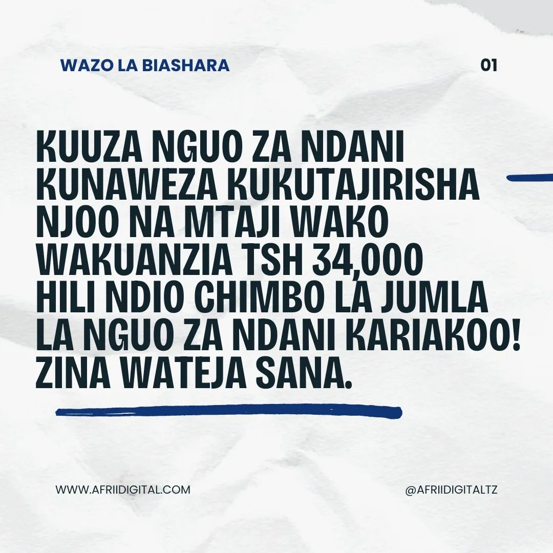 Takeer - Moja Ya Biashara Zinasofanya Vizuri Sana Ni Hii Hapa Ya Nguo Za Ndani Ambayo Huwezi Kusikia Ikitajwa Sana Ila Ina Uhakika Mkubwa Sana Wa Wateja Wan...