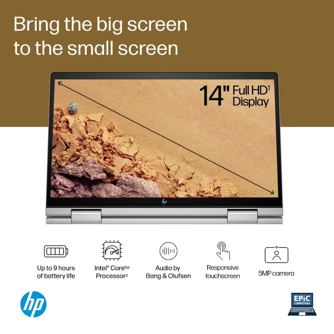 Takeer - HP Envy 14-es x360 yenye i5-13thgen, 8gb ram na 512gb ssd stock imerudi!!1,849,000 Tshs Brand new na 1 year warranty. Kwa maelezo Zaidi tupigie sim...