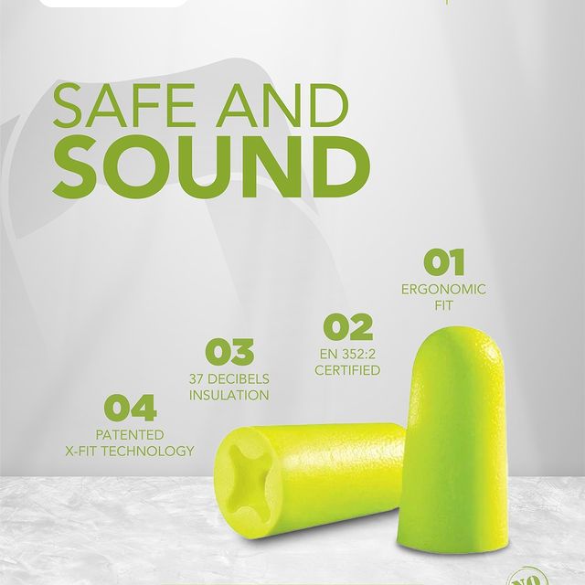 Takeer - Protect your hearing with UVEX disposable ear plugs. Certified for safety and comfort, these ergonomic earplugs provide 37 decibels of insulation. ...