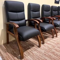 Takeer - “BOARDROOM CHAIR”
Softly Upholstered with Vinyl Leather, A wooden framed boardroom chair.
~Mkongo hardwood
.
.
750,000

For consultation & Appointm...