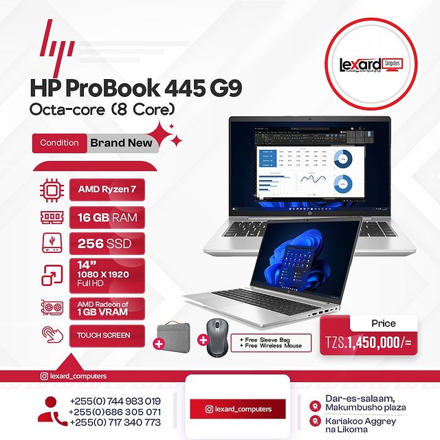 Takeer - Brand Name:- HP Elitebook 445,
💢💢: LAPTOP Specs
💻:- AMD Ryzen 7,
💻:- 12th Generation Processor,
💻:- UpTo 4.5 GHz with Turbo Boost Tech,
🚆:- 1...