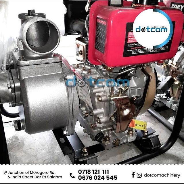 Takeer - EASYPOWER WATER PUMP

Engine: DIESEL 
SIZE 3 INCH

✅ PRICE 1,250,000/=

Call / Whatsapp 
www.dotcomachinery.co.tz
_________________________________...