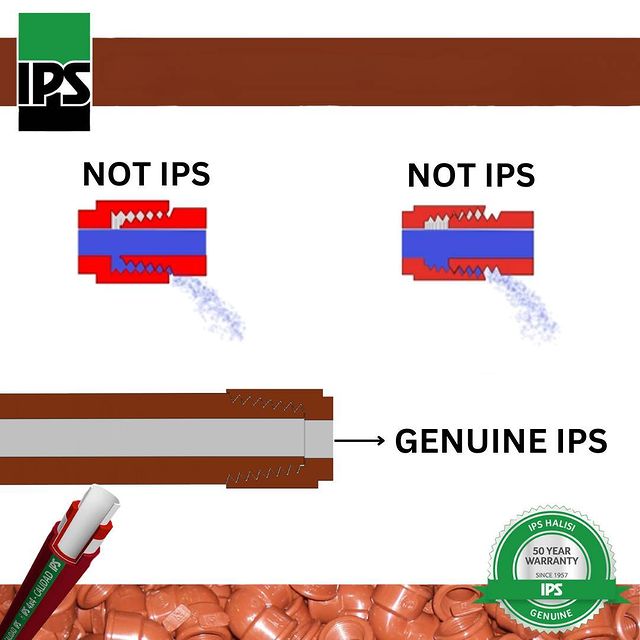 Takeer - Ever wondered why Genuine IPS doesn't leak while other plumbing systems do? A lot of the reason is the quality of our raw materials and manufacturi...