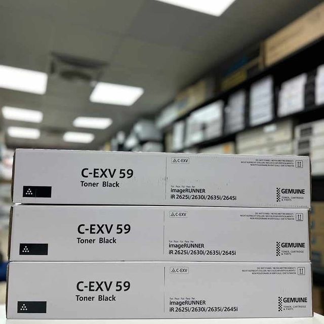 Takeer - C-EXV 59 TONER BLACK ✅

For IR 2625/2630/2635i /2645i

# GOOD QUALITY,BEST PRICE ✍️

Location: Kariakoo Lindi na Congo