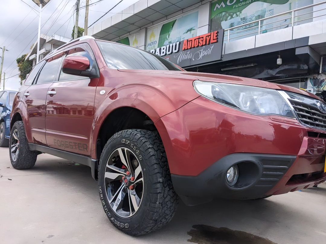 Takeer - Size 16" on Subaru Forester XT done by us 