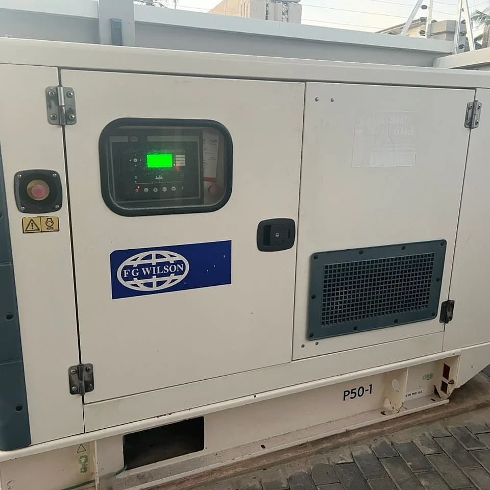 Takeer - FG-Wilson Generator 50kVA

Engine Brand : Perkins
Alternator : Leroy Sommer
Panel : Deep-sea 7320 MKII
Running Hours : 784 hours
Very Good Conditio...