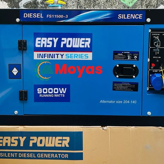 Takeer - EASYPOWER GENERATOR AVAILABLE 

✅DIESEL GENERATOR 
✅SINGLE PHASE PRICE 3,500,000/=TSH
✅3PHASE PRICE 3,700,000/=TSH

✅POWER 9KV

🚚YES TUNAFANYA DEL...