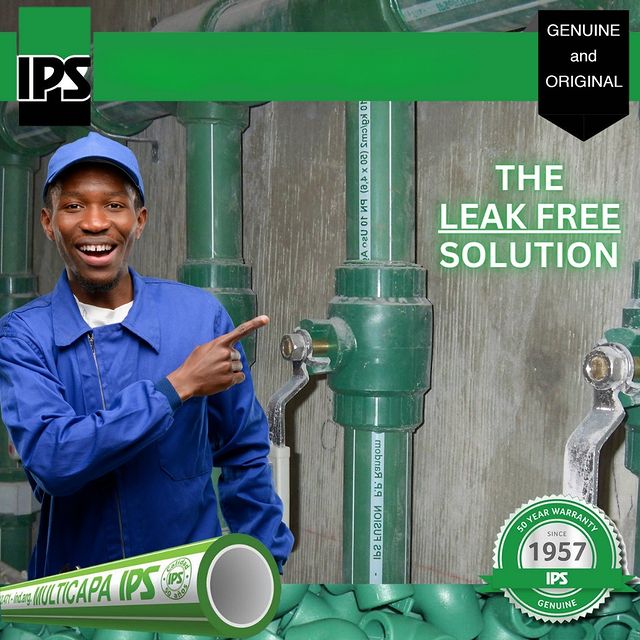 Takeer - The professional plumbing system for professional plumbers! Genuine IPS PPR Fusion Flow is the leak-free plumbing solution for Tanzania.