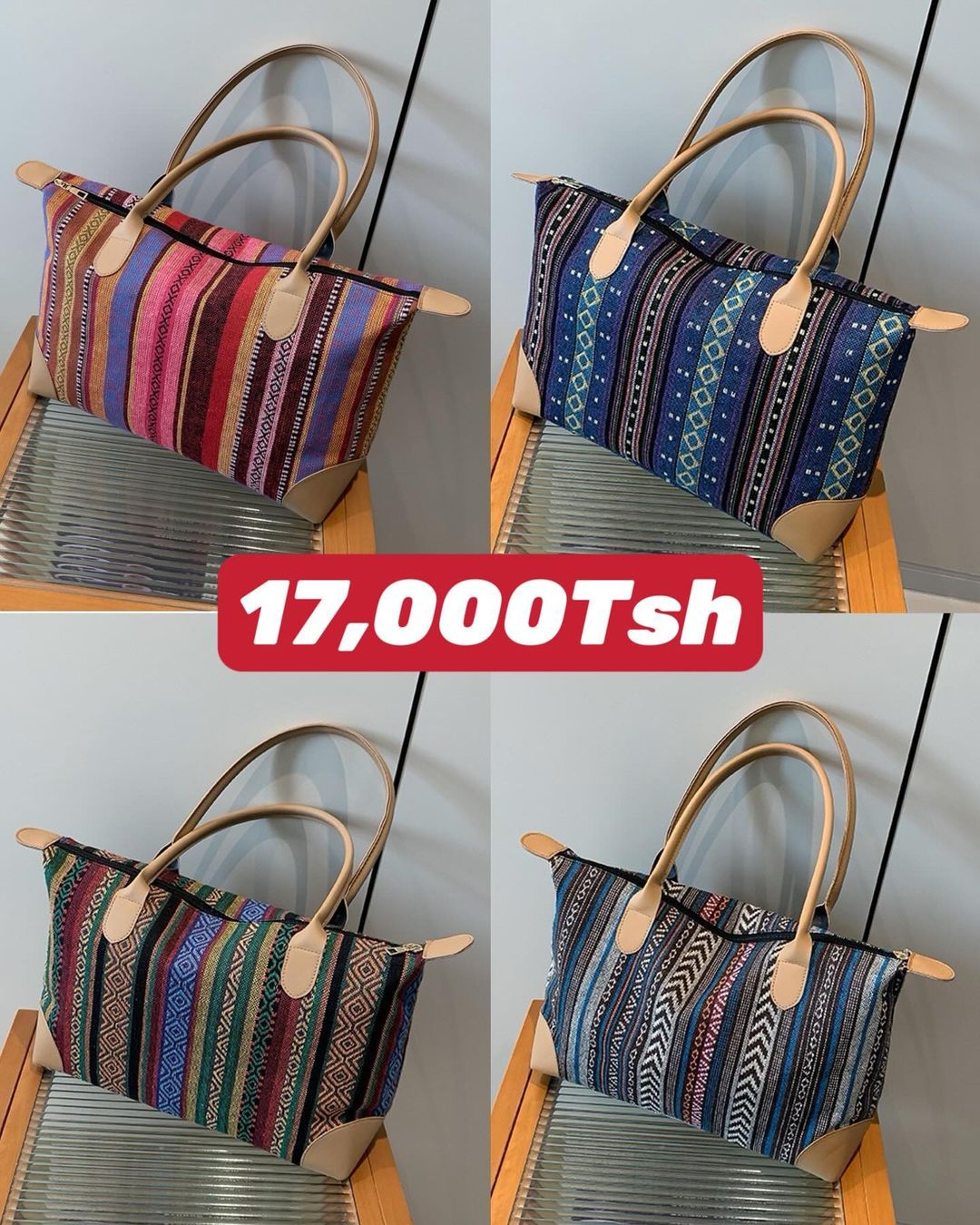 Takeer - 🥳🥳🥳New Arrivals 🥳🥳🥳
 🔥🔥🔥

New lady bag😍😍
Price: 17,000Tsh/=

Material: Quality assured (Ipo Kama kwenye picha)✅ 
Please send a DM for fa...