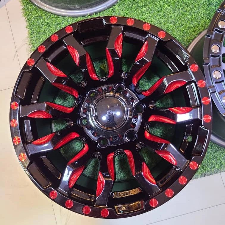 Takeer - Size 15" For
▪︎Hiace, Caravan, Prado
▪︎Surf, Pajero, Mistubish L200
 
Call/Whatsapp
