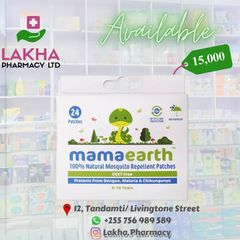 Takeer - MAMAEARTH MOSQUITO REPELLENT PATCHES
🏷️ 15,000TSH

Mamaearth mosquito patches are designed to provide a safe and natural solution fore repelling m...