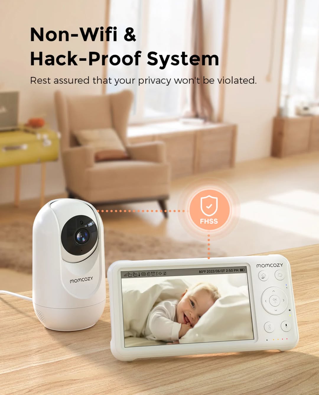 Takeer - Kwa nini uwe na wasiwasi wa kumuacha mtoto wako peke yake chumbani ? 
Ukiwa na Baby Monitor yetu unaweza kumuona na kumsikia mtoto wako popote nyum...