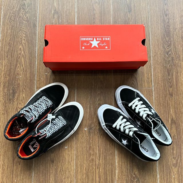 Takeer - Converse one star and vans porter
.
Size 37 and 38
.
☎️.
📍kijitonyama near blackwood apartments