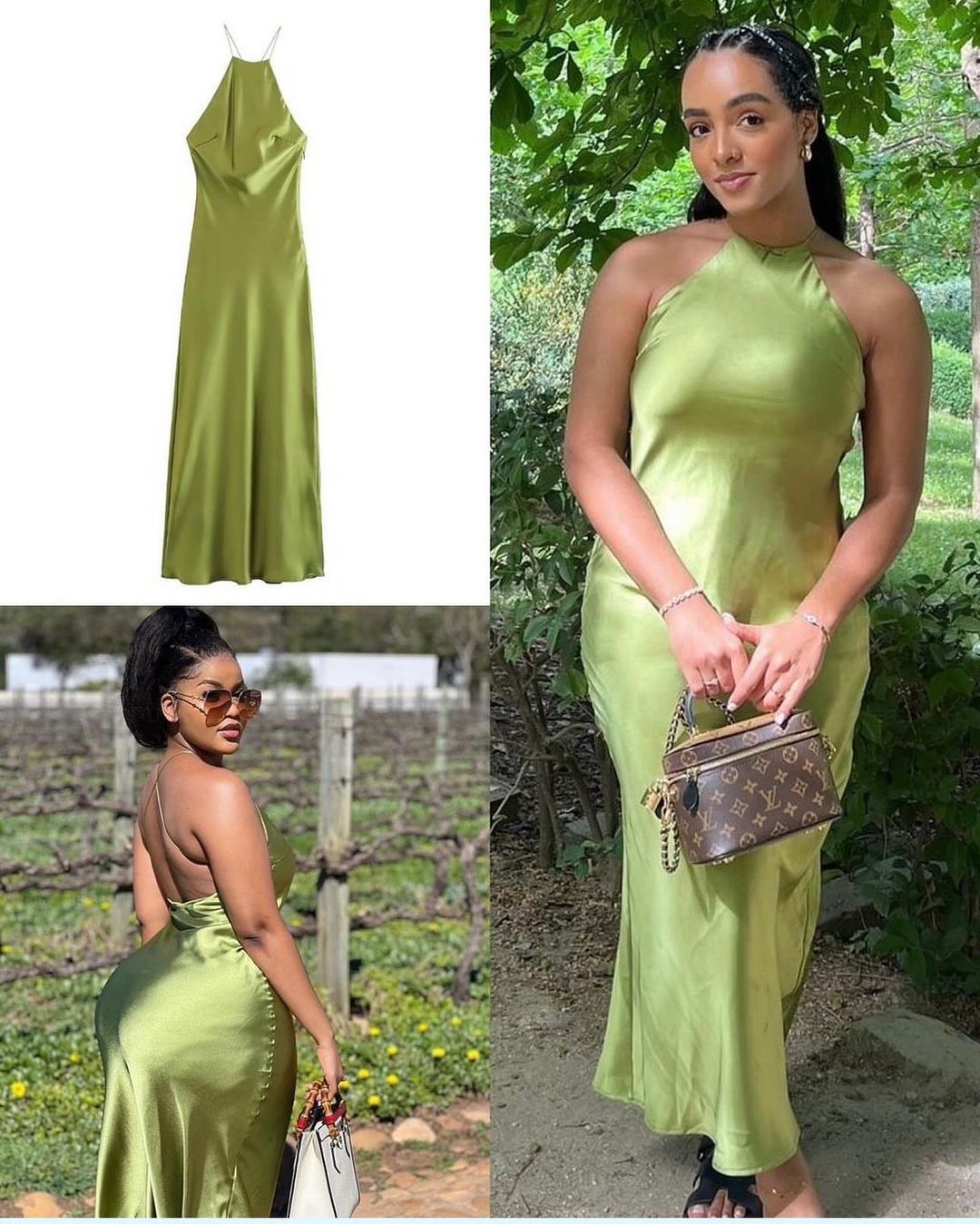 Takeer - Silk dress available for pick up or delivery 🛍️
Available colour: BLACK & GREEN
S_L/60000📌📌
Exactly as you see

To purchase, kindly dm or send m...