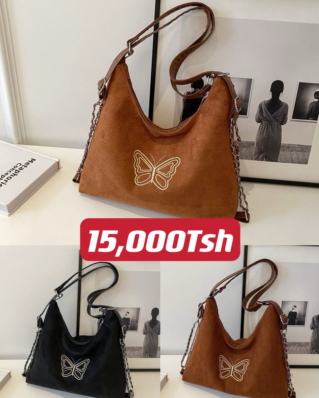 Takeer - 🥳🥳🥳New Arrivals 🥳🥳🥳
 🔥🔥🔥

Big bag😍😍
Price: 15,000Tsh/=

Material: Quality assured (Ipo Kama kwenye picha)✅ 
Please send a DM for faster ...