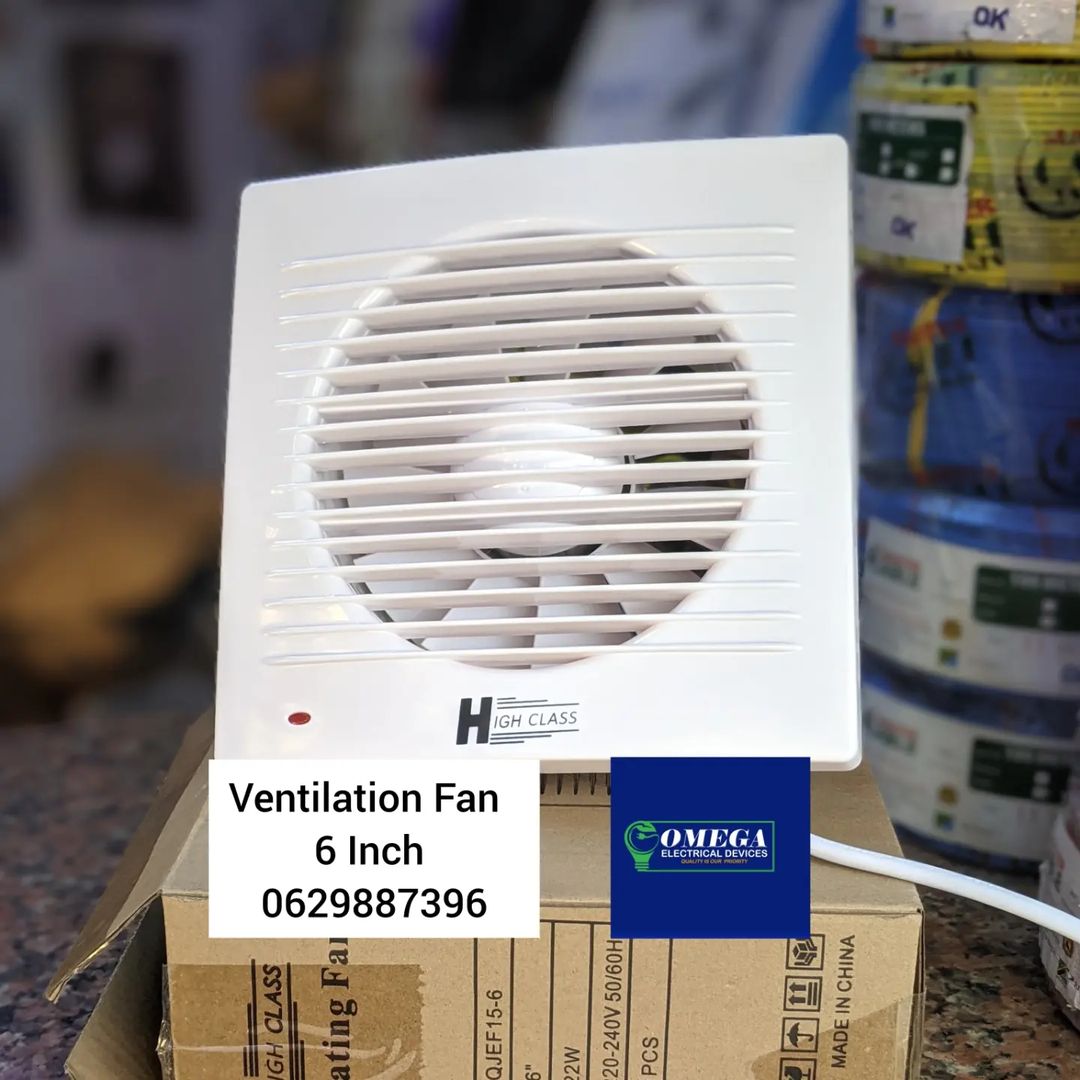 Takeer - Ventilation Fan 6 Inch 

Tunapatikana; Karikoo Mtaa Wa Narung'ombe na Livingstone.

Mawasiliano; Normal Call & Whatsapp 

Nb; Mikoani Tuna Tuma kwa...