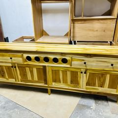 Takeer - Teak buffet table 1,500,000/=(2.5 meters) call /