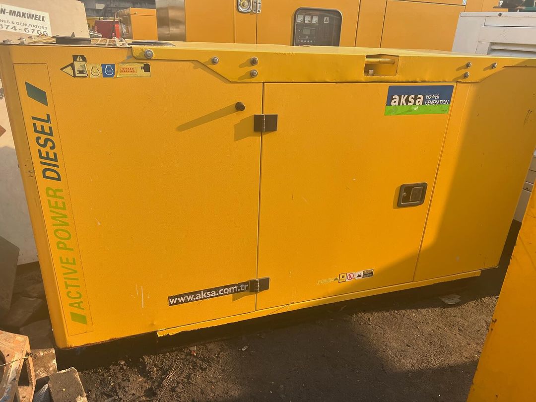 Takeer - *NEW IMPORT 🔥🔥🔥*

*Generator AKSA 30KVA*
*Good Running Condition*
*PERKINS Engine*
*Used In Good Condition*
*Stamford Alternator*
*Sound Proof G...