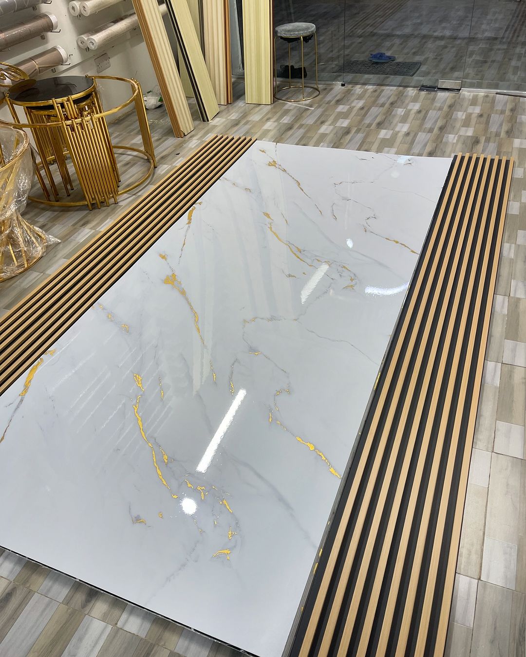 Takeer - NEW DESIGN MARBLE SHEET 🔥 

Urefu 9ft (274cm)
Upana 4ft (122cm)

:120,000

PVC panels 35,000/=

Tunapatkana shekilango opposite na rombo hotel. (B...