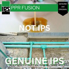 Takeer - PPR Fusion can not rust! Resulting in no brown water ever.