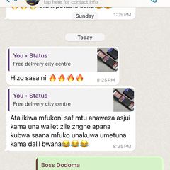 Takeer - Feedback za wateja wetu 

Maboss izi slim wallet sio za kukosa kabisa 

Tusiopenda  mfuko kutuna chap kabla hazijaisha 

✅Ni imara , ya kipekee na ...