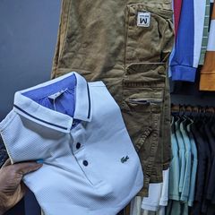 Takeer - T-shirt 35,000/= Cargo Pants 55,000/=
T-shirts size L, XL, XXL, XXXL five colours 

Cargo pants size 30, 32, 34, 36, 38 three colours 

Loc: Sinza ...