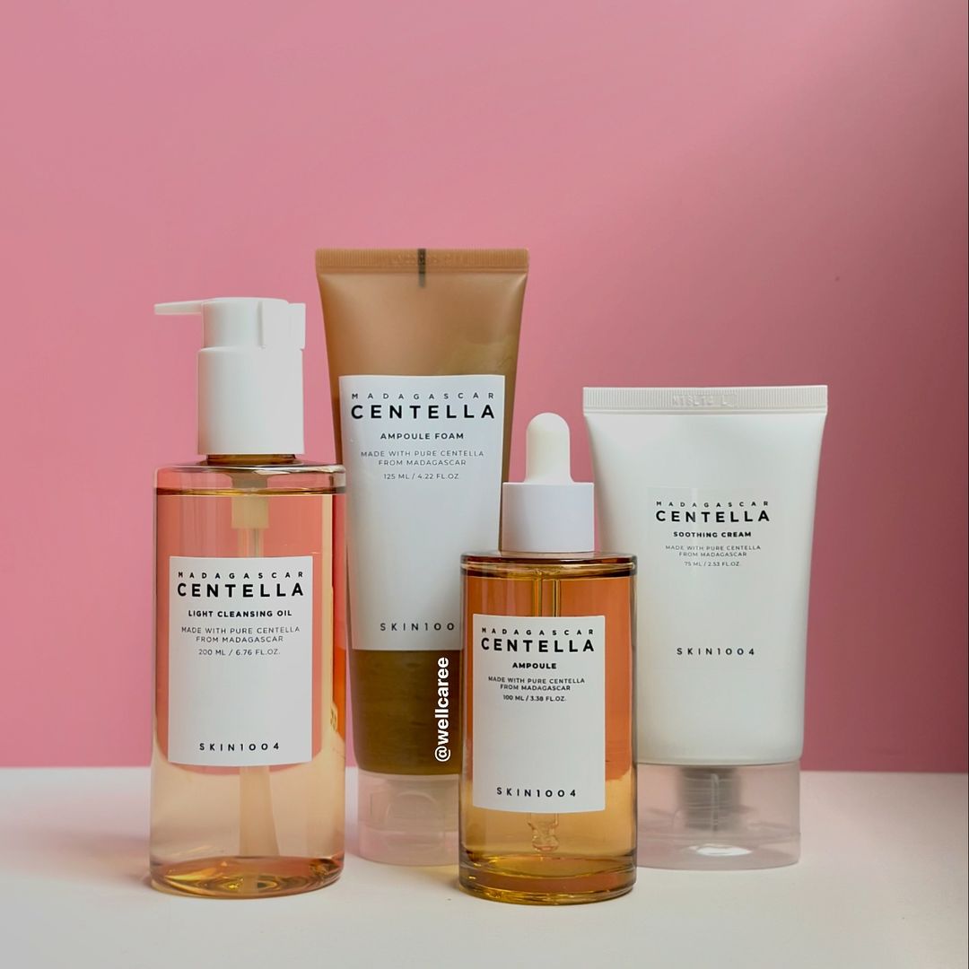 Takeer - Skin1004 line up 🍂

🤎 centella cleansing oil 85,000
🤎 centella ampoule foam 65,000
🤎 centella ampoule 80,000 (100mls)
🤎 centella soothing crea...