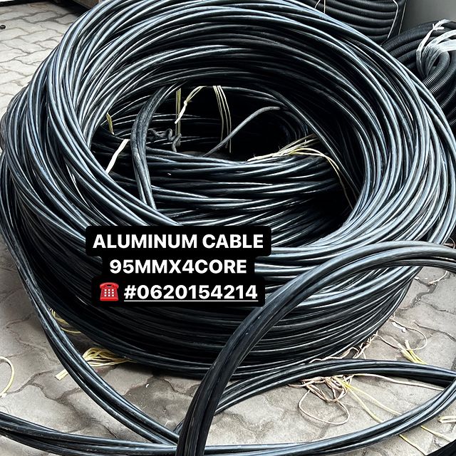 Takeer - ALUMINUM CABLE
-SIZE 95MM 4CORE

WASILIANA NASI
WHATSAPP/CALLS #☎️

WATEJA WA MIKOANI TUNATUMA 🚚

 
