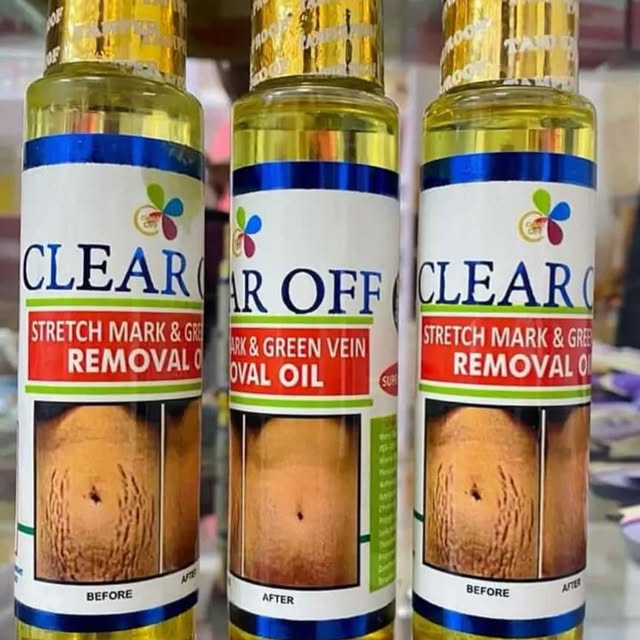 Takeer - CLEAR OFF STRETCH MARKS OIL 
👨‍🦯Hii ni tiba ya uhakika ya michirizi 
👨‍🦯Hii inaondoa michirizi na makovu
👨‍🦯Inaondoa green vein 
👨‍🦯Ina ton...