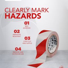 Takeer - Clearly mark hazards with our abrasion-resistant Warning Tape! Self-adhesive and perfect for indoor and outdoor use, it's stretchy and supple for e...