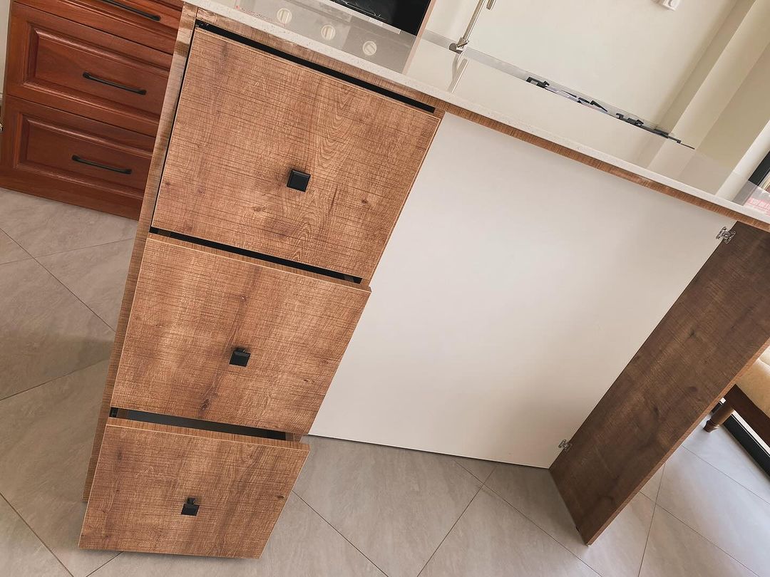 Takeer - Turkish mdf kitchen Island with storage(L=150cm)
Price: 1,500,000/-
Visit our showroom 
📍Lochi Plaza, Mbezi beach