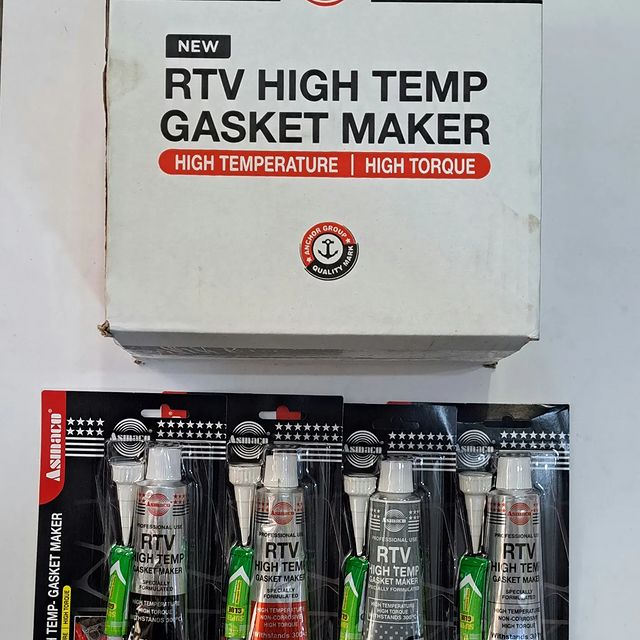 Takeer - GASKET MAKER ASMACO 12PCS IN THE BOX, THERE ARE 12DOZ IN THE CARTON.

COLOURS AVAILABLE.

BLACK, CLEAR, RED AND GREY.