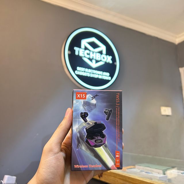 Takeer - X15 Gaming earbuds 
Price:30,000/=tzs(offer)
Cash on delivery 📦✅
📍Mikocheni A
📞Call/whatsapp: