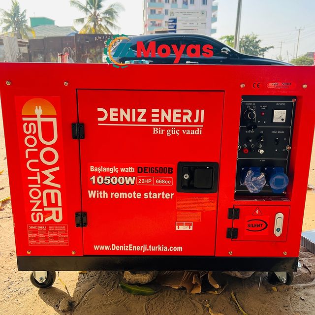 Takeer - DENIZ DIESEL GENERATOR AVAILABLE 

✅TURKISH STANDARD 
✅POWER 10.5KV
✅REMOTE STARTER

✅SINGLE PHASE 5,200,000/=Tsh
✅3PHASE 5,500,000/=Tsh

🚚YES TUN...