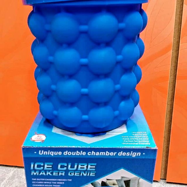 Takeer - 💠Ice Cube Maker with Unique double chamber design 💠
*Keep ice-cream cold
*Keep drinks ice cold
*Air tighit lid
*Easy to use
*Perfect for outdoor ...