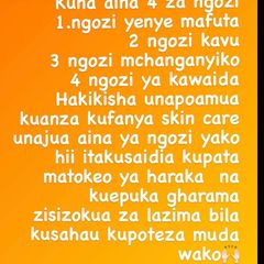 Takeer - Tuzingatie haya kabla ya kuanza skin care hili kuepuka  gharama zisizokua za lazima na kupoteza muda🙌🏻