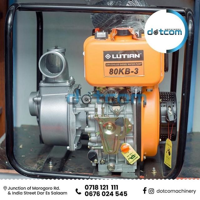 Takeer - LUTIAN WATER PUMP AVAILABLE DOTCOM MACHINERY

✅SIZE 3INCH
✅FUEL DIESEL

✅PRICE 1,250,000/=TSH

Call / Whatsapp 
www.dotcomachinery.co.tz
__________...