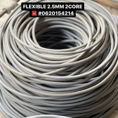 Takeer - FLEXIBLE WIRE 
-SIZE 2.5MM 2CORE
Zipo

WASILIANA NASI
WHATSAPP/CALLS #☎️

WATEJA WA MIKOANI TUNATUMA 🚚
 
