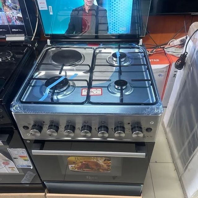 Takeer - Offers Offers 
Roch Cooker 3 Gas +1 Electric Silver
2 Years Warranty

Specifications
-3 Gas +1 Electric hotplate
-Euro pool type burners & hotplate...