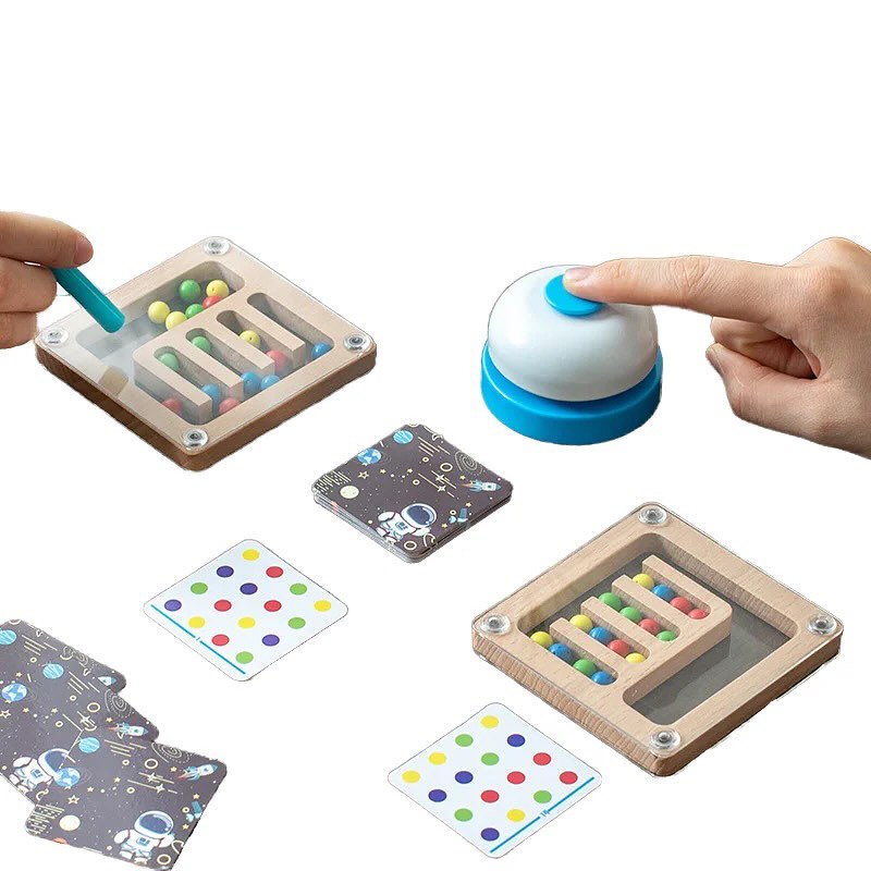 Takeer - Wooden Magnetic Walking Bead, Exercise Logical Thinking Educational Wooden Battle Game for 2 Players
Price 36,000tshs