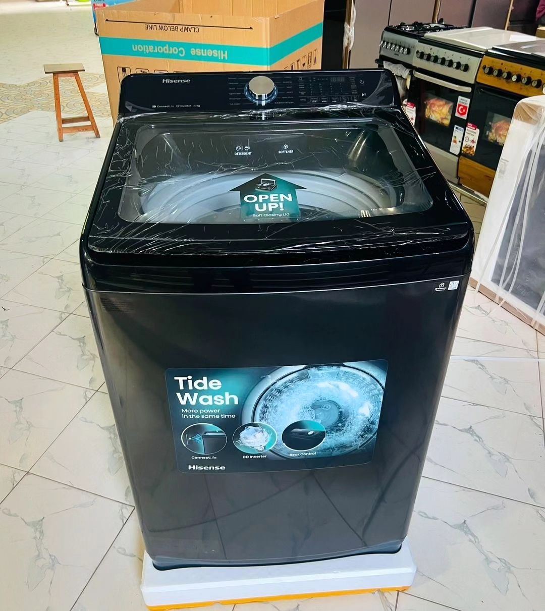 Takeer - Reposted 
Offers 🔥Offers🔥
:HISENSE AUTOMATIC TOP LOARD WASHING MACHINE 
•Brand:HISENSE
• 2 years warranty 
•Capacity: (8,10.5,13,16,18 & 20)
 ▪️P...