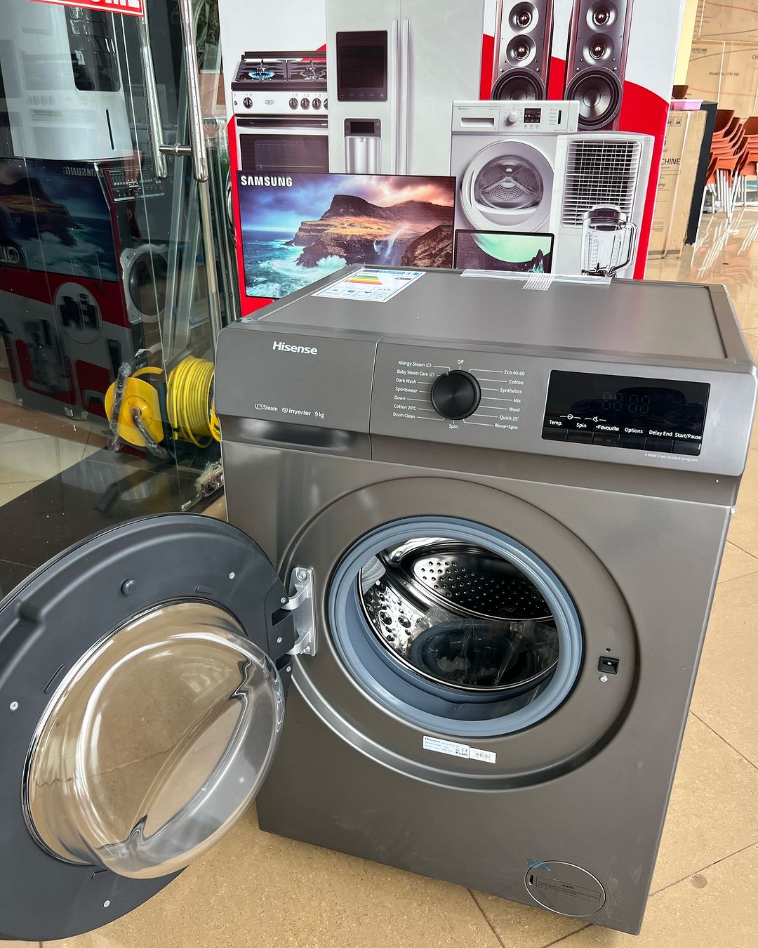 Takeer - Front Load Automatic Washing Machine.
•Intelligent LED Display
•A+++ Energy Saving
•Snowflake Drum
•Drum Self-Cleaning Function
•Time Delay Functio...