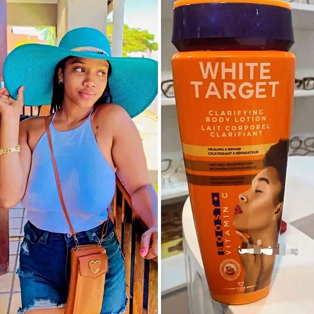 Takeer - WHITE TARGET BODY LOTION 
👨‍🦯Ni lotion nzuri na inayotakatisha haraka sana. 
👨‍🦯Ni lotion itakayokufanya kuwa na rangi nzuri
 Ndani ya siku 7 b...